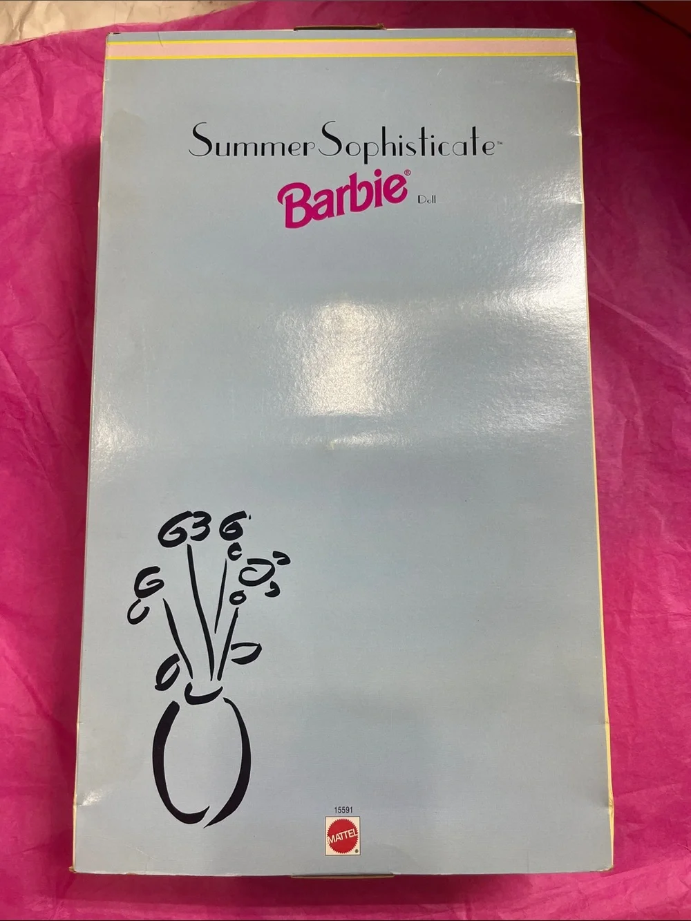 1995 Spiegel Special Edition Summer Sophisticate Barbie NRFB runaway luggage